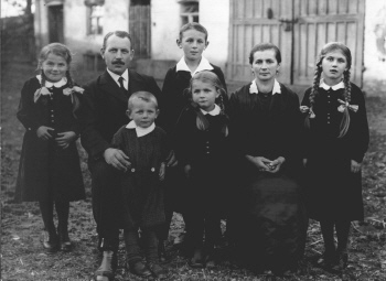 Familie Obermair im Jahre 1936
