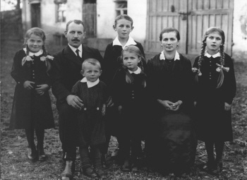 Familie Obermair im Jahre 1936